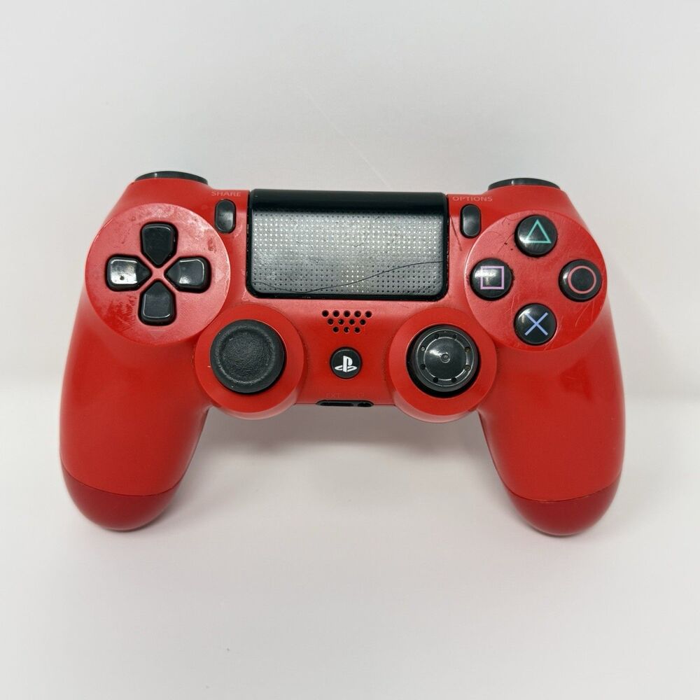 Sony PS4 DualShock 4 Controller Red CUH-ZCT2U Tested